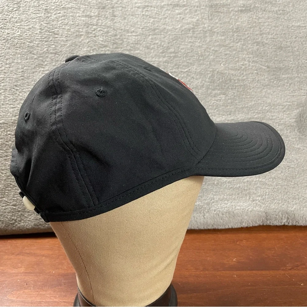 Nike Heritage86 HAT CAP MLB LOS ANGELES ANGELS Of Anaheim Black Red Embroidered - Picture 7 of 12